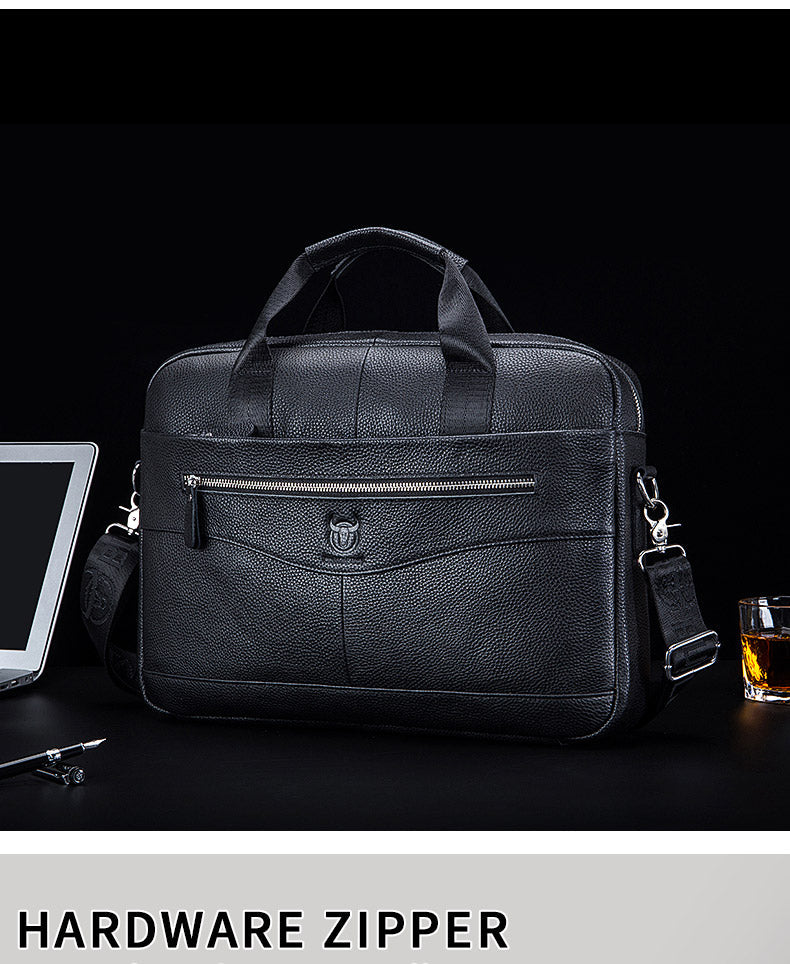 VELMONTS  Classic Leather Laptop  Bag