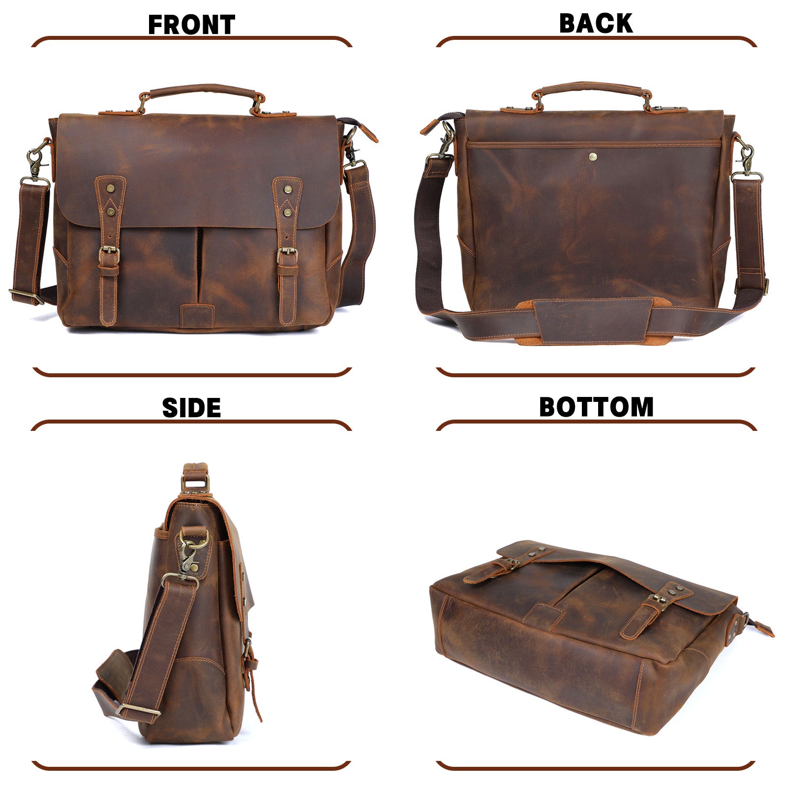 VELMONT Premium Leather Briefcase – LIMITED EDITION
