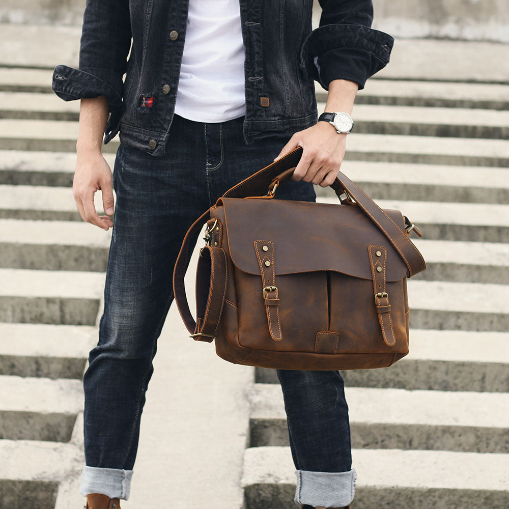 VELMONT Premium Leather Briefcase – LIMITED EDITION