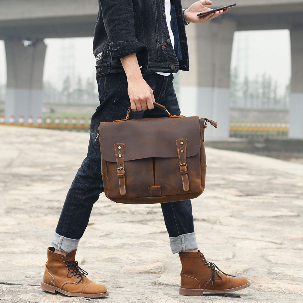 VELMONT Premium Leather Briefcase – LIMITED EDITION